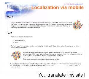 Thanks for translating this site !